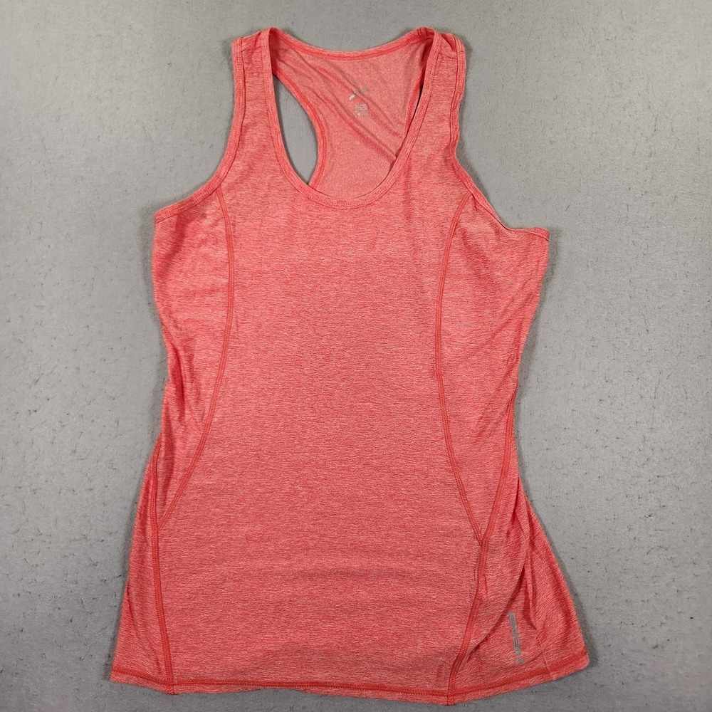 HEAD Women's Breakpoint Racerback Scoopneck Tank Top Small Hibiscus Heather NWT